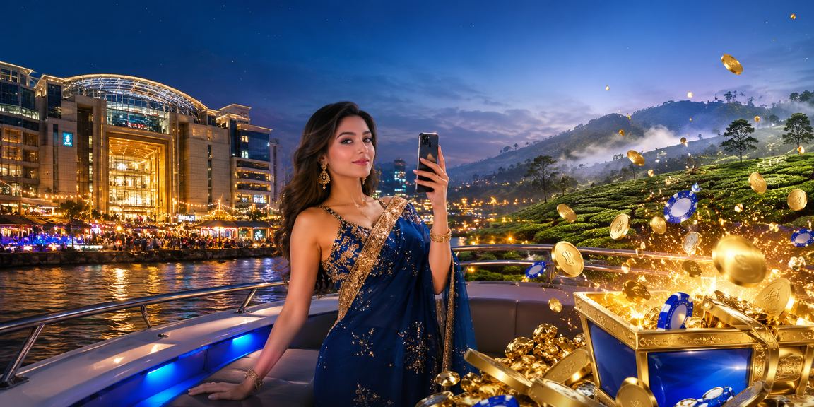 ঢাকায় চা বাগানের পরিবেশে মোবাইলে ক্যাসিনো প্রোমোশন উপভোগ